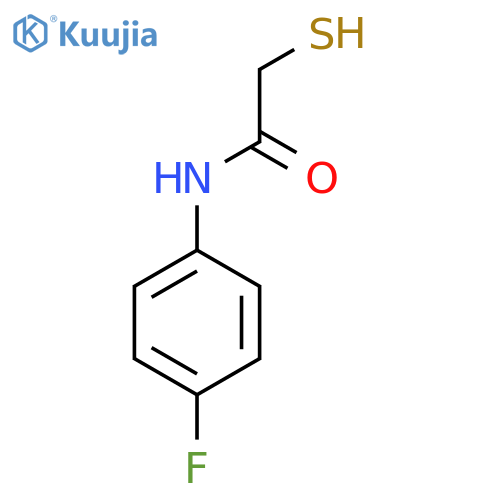 N1-(4-Fluorophenyl)-2-mercaptoacetamide structure