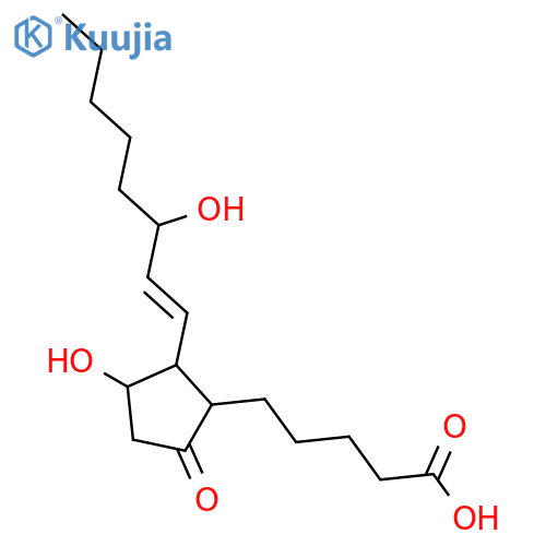 2,3-dinor prostaglandin e1 structure