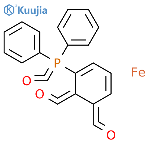 Iron, tricarbonyl(triphenylphosphine)- structure