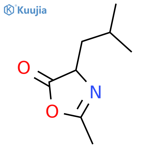 5(4H)-Oxazolone, 2-methyl-4-(2-methylpropyl)- structure