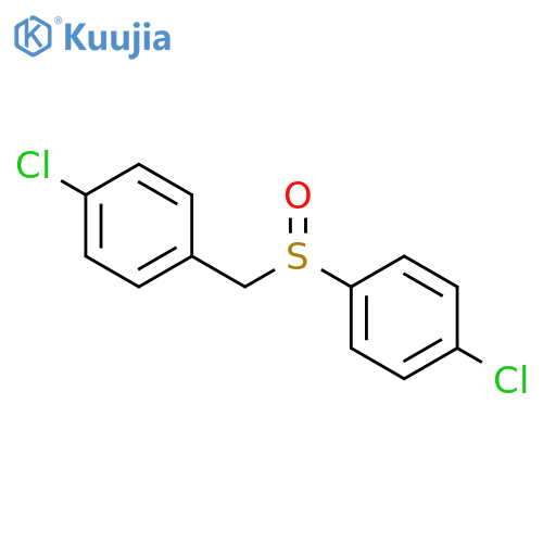 Chlorbensid sulfoxide structure