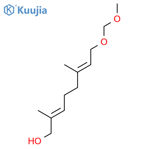 2,6-Octadien-1-ol, 8-(methoxymethoxy)-2,6-dimethyl-, (E,E)- structure