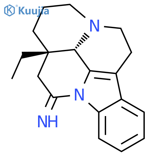 (3alpha,16alpha)-14,15-dihydroeburnamenin-14-imine structure