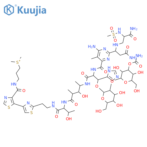{3-[({2-[15-{6-amino-2-[3-amino-1-({3-amino-2-[(methylsulfonyl)amino]-3-oxopropyl}amino)-3-oxopropyl]-5-methylpyrimidin-4-yl}-13-[{[3-{[4-(carbamoyloxy)-3,5-dihydroxy-6-(hydroxymethyl)tetrahydro-2H-pyran-2-yl]oxy}-4,5-dihydroxy-6-(hydroxymethyl)tetrahydro structure