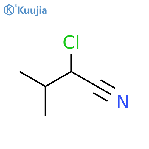 2-chloro-3-methylbutanenitrile structure