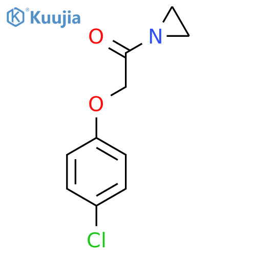 1-(aziridin-1-yl)-2-(4-chlorophenoxy)ethanone structure