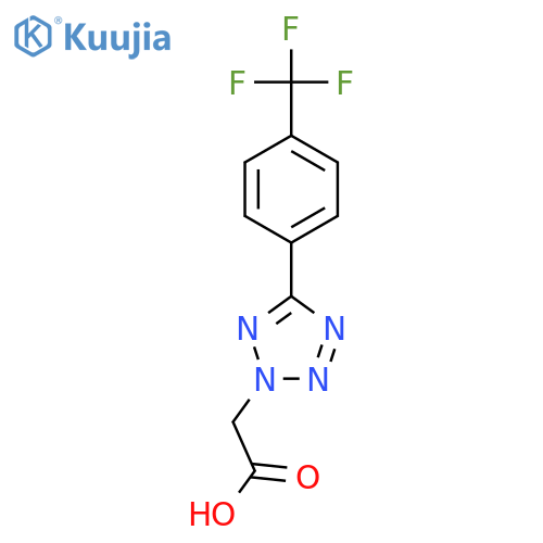 5-4-(Trifluoromethyl)phenyl-2H-tetrazole-2-acetic Acid structure