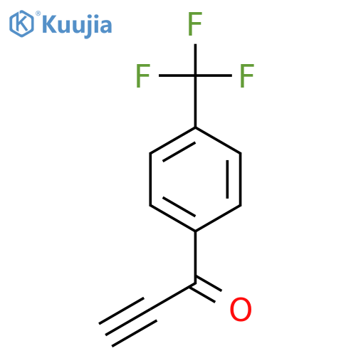 1-4-(Trifluoromethyl)phenylprop-2-yn-1-one structure