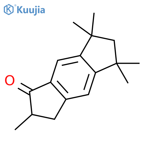 S-INDACEN-1(2H)-ONE, 3,5,6,7-TETRAHYDRO-2,5,5,7,7-PENTAMETHYL- structure