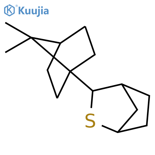 2-Thiabicyclo[2.2.1]heptane, 3-(7,7-dimethylbicyclo[2.2.1]hept-1-yl)-, (1S,3S,4R)- structure