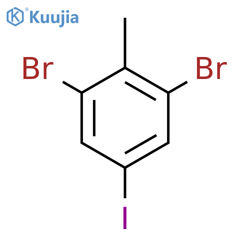 1,3-Dibromo-5-iodo-2-methylbenzene structure