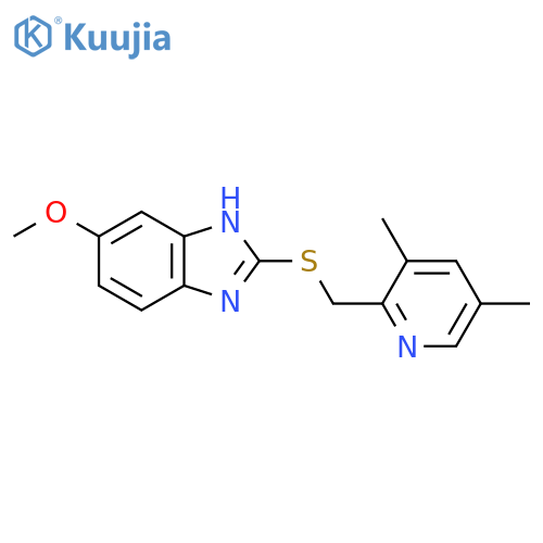 4-Desmethoxy Omeprazole Sulfide structure