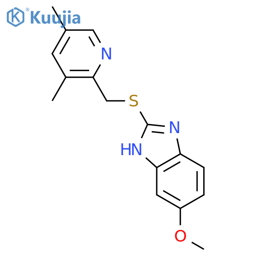 4-Desmethoxy Omeprazole Sulfide structure
