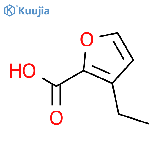 3-ethylfuran-2-carboxylic acid structure