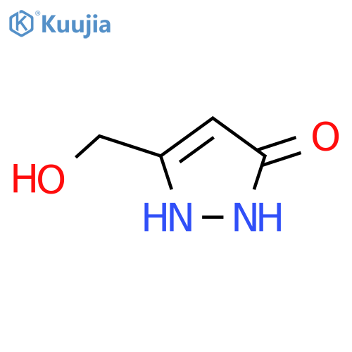 3-(hydroxymethyl)-1h-pyrazol-5-ol structure