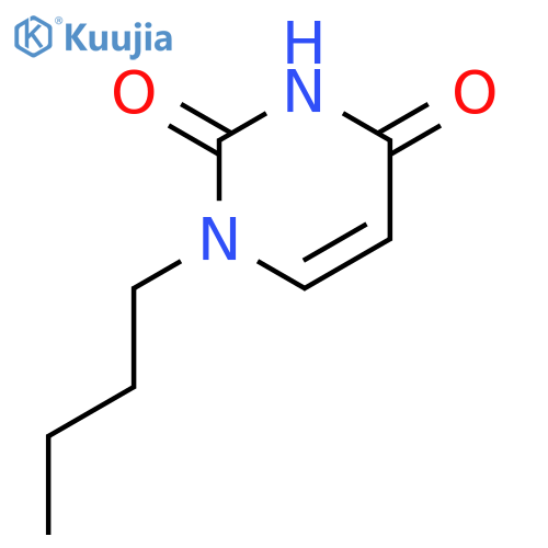 1-butylpyrimidine-2,4-dione structure