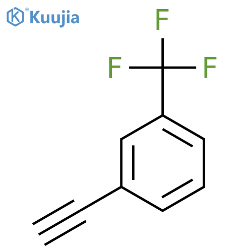 1-Ethynyl-3-(trifluoromethyl)benzene structure