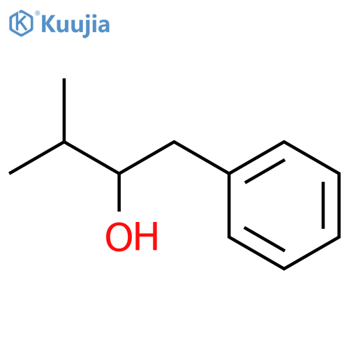 3-methyl-1-phenylbutan-2-ol structure