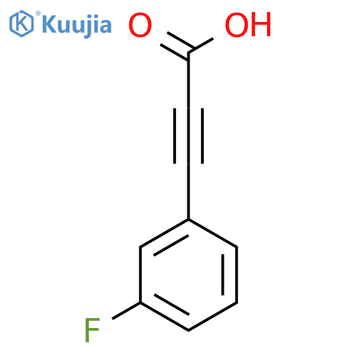 3-(3-Fluorophenyl)prop-2-ynoic acid structure