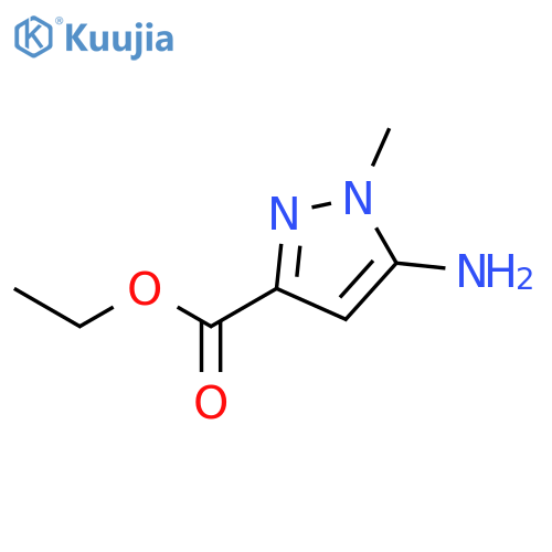 Ethyl 5-amino-1-methyl-1H-pyrazole-3-carboxylate structure