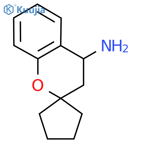 3,4-Dihydrospiro1-benzopyran-2,1'-cyclopentane-4-amine structure