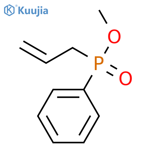 PHOSPHINIC ACID, PHENYL-2-PROPENYL-, METHYL ESTER structure