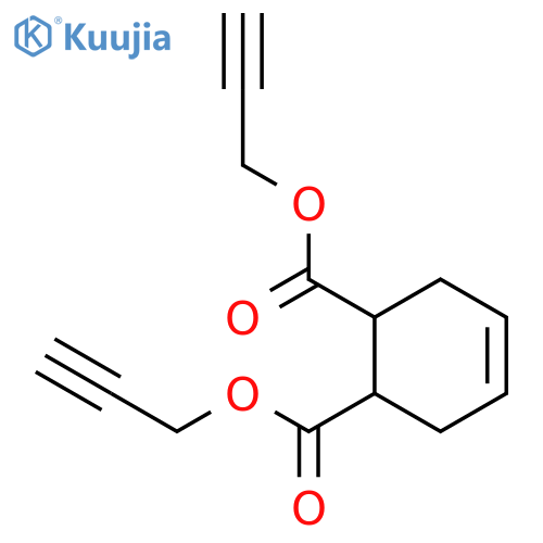 4-CYCLOHEXENE-1,2-DICARBOXYLIC ACID, DI-2-PROPYNYL ESTER structure