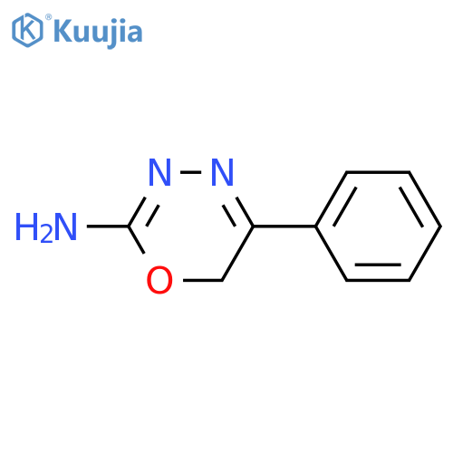 6H-1,3,4-OXADIAZIN-2-AMINE, 5-PHENYL- structure