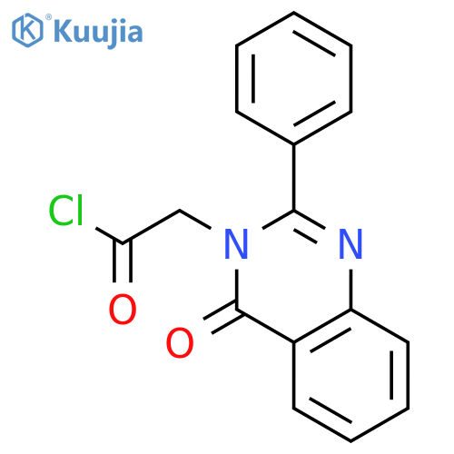 3(4H)-Quinazolineacetyl chloride, 4-oxo-2-phenyl- structure