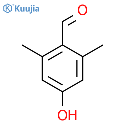 2,6-Dimethyl-4-hydroxybenzaldehyde structure