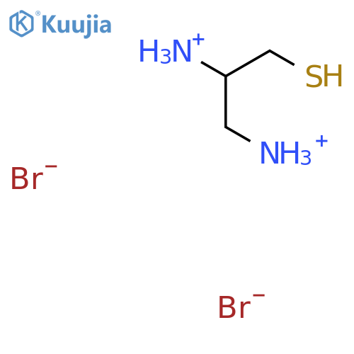 2,3-Diaminopropane-1-thiol dihydrobromide structure