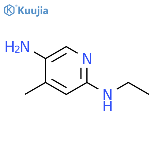 2,5-Pyridinediamine,  N2-ethyl-4-methyl- structure