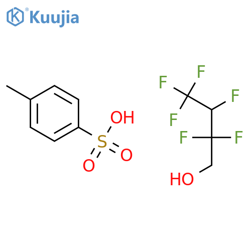 1-Butanol, 2,2,3,4,4,4-hexafluoro-, 4-methylbenzenesulfonate structure