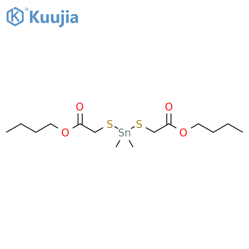 8-Oxa-3,5-dithia-4-stannadodecanoic acid, 4,4-dimethyl-7-oxo-, butylester structure