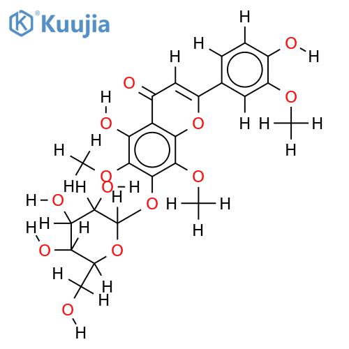 7-O-beta-D-Glucopyranoside-Sudachitin structure