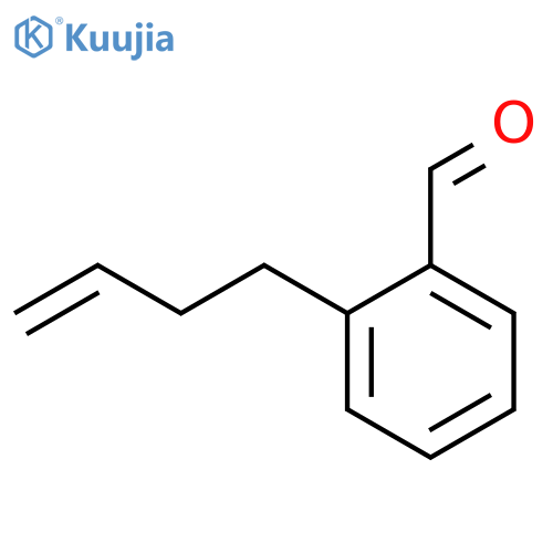 Benzaldehyde, 2-(3-butenyl)- structure