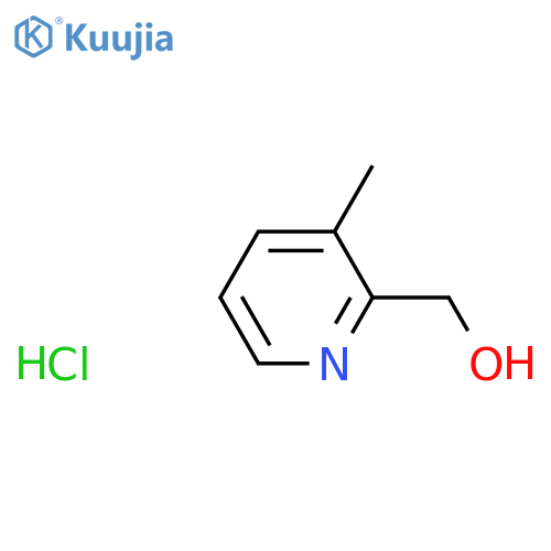 (3-Methylpyridin-2-yl)methanol hydrochloride structure