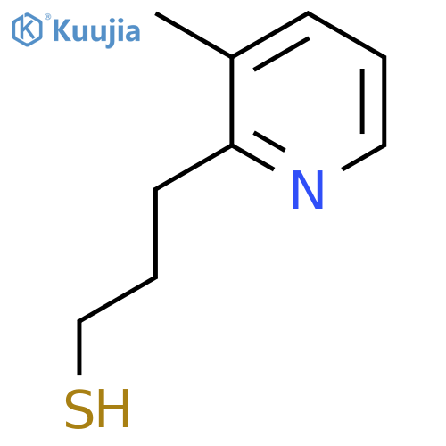 3-(3-Methylpyridin-2-yl)propane-1-thiol structure