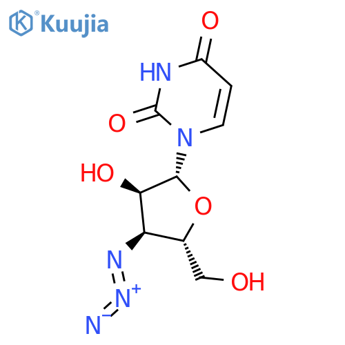 3'-Azido-3'-deoxyuridine structure