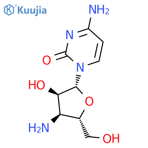 3'-Amino-3'-deoxycytidine structure
