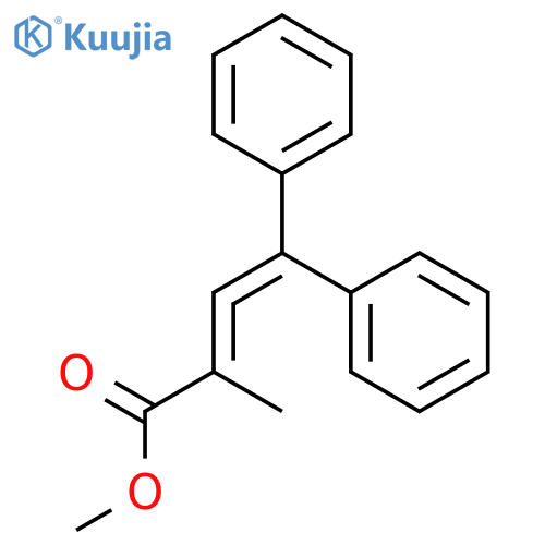 2,3-BUTADIENOIC ACID, 2-METHYL-4,4-DIPHENYL-, METHYL ESTER structure