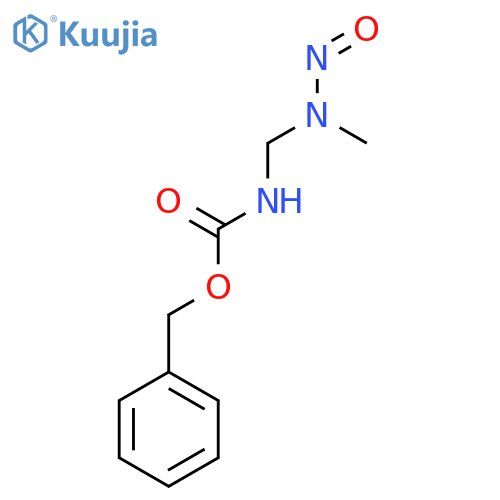 benzyl {[methyl(nitroso)amino]methyl}carbamate structure