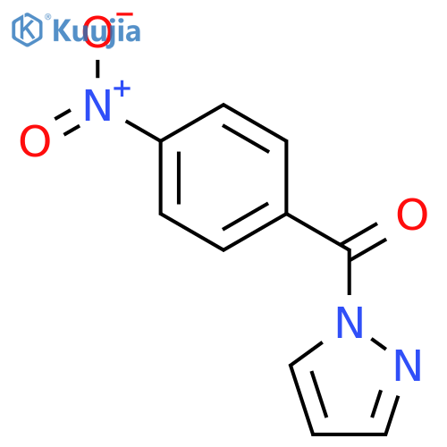 1H-PYRAZOLE, 1-(4-NITROBENZOYL)- structure