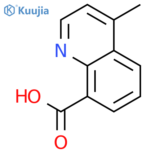 4-methylquinoline-8-carboxylic acid structure