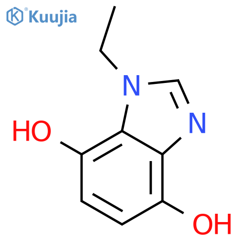 1H-Benzimidazole-4,7-diol,1-ethyl- structure