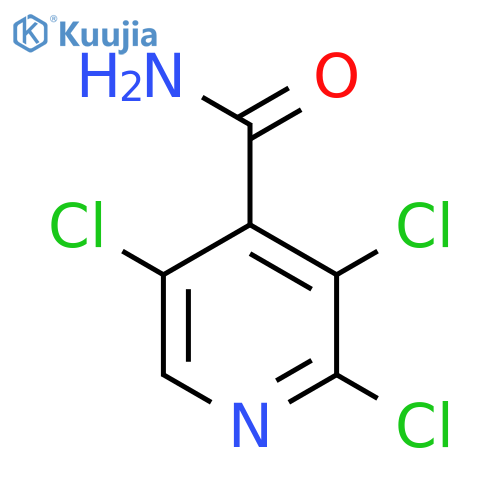 2,3,5-Trichloroisonicotinamide structure