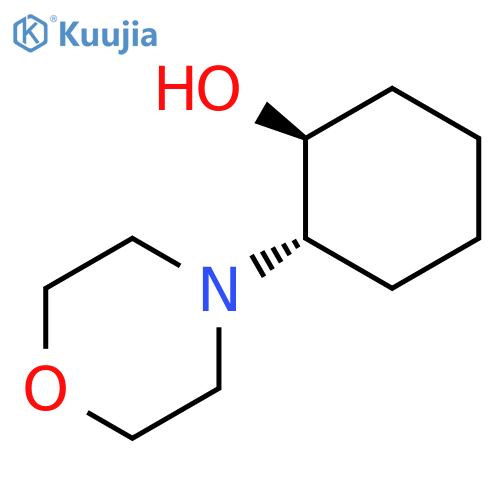 trans-2-(morpholin-4-yl)cyclohexan-1-ol structure
