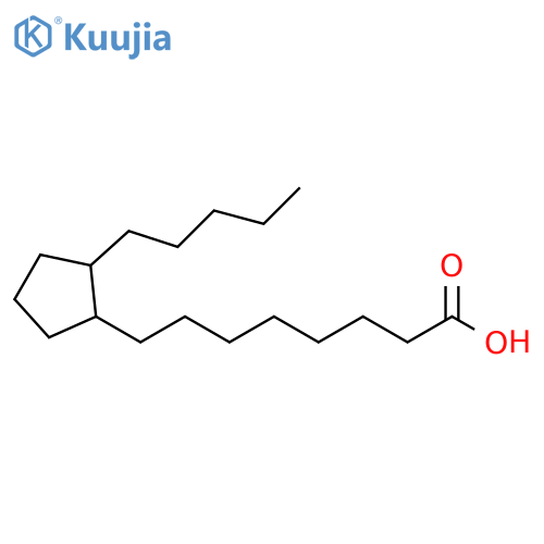 Cyclopentaneoctanoic acid, 2-pentyl- (9CI) structure