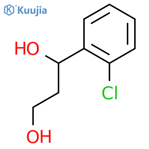 1,3-Propanediol, 1-(2-chlorophenyl)- structure
