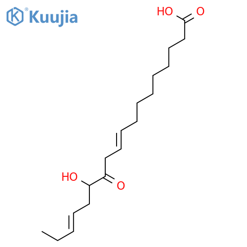 9,15-Octadecadienoic acid, 13-hydroxy-12-oxo-, (Z,Z)- structure